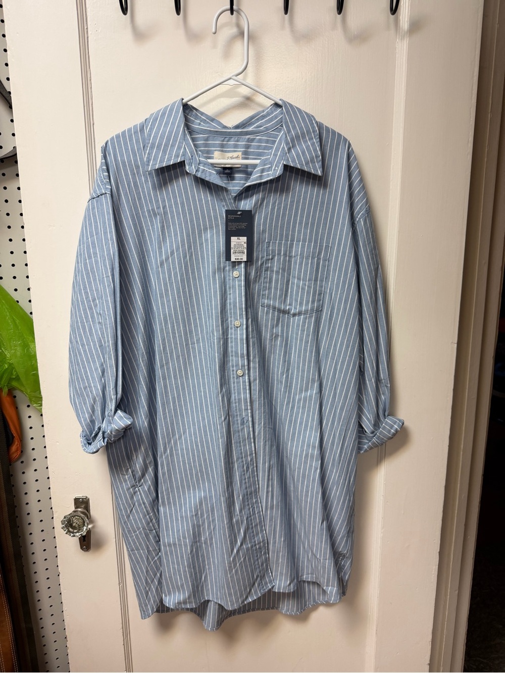 NWT Universal Threads Striped Shirt Dress